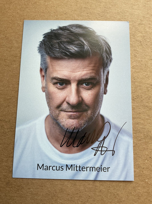 Marcus Mittermeier, Germany 🇩🇪 Actor 2025 hand signed - Autographs-World