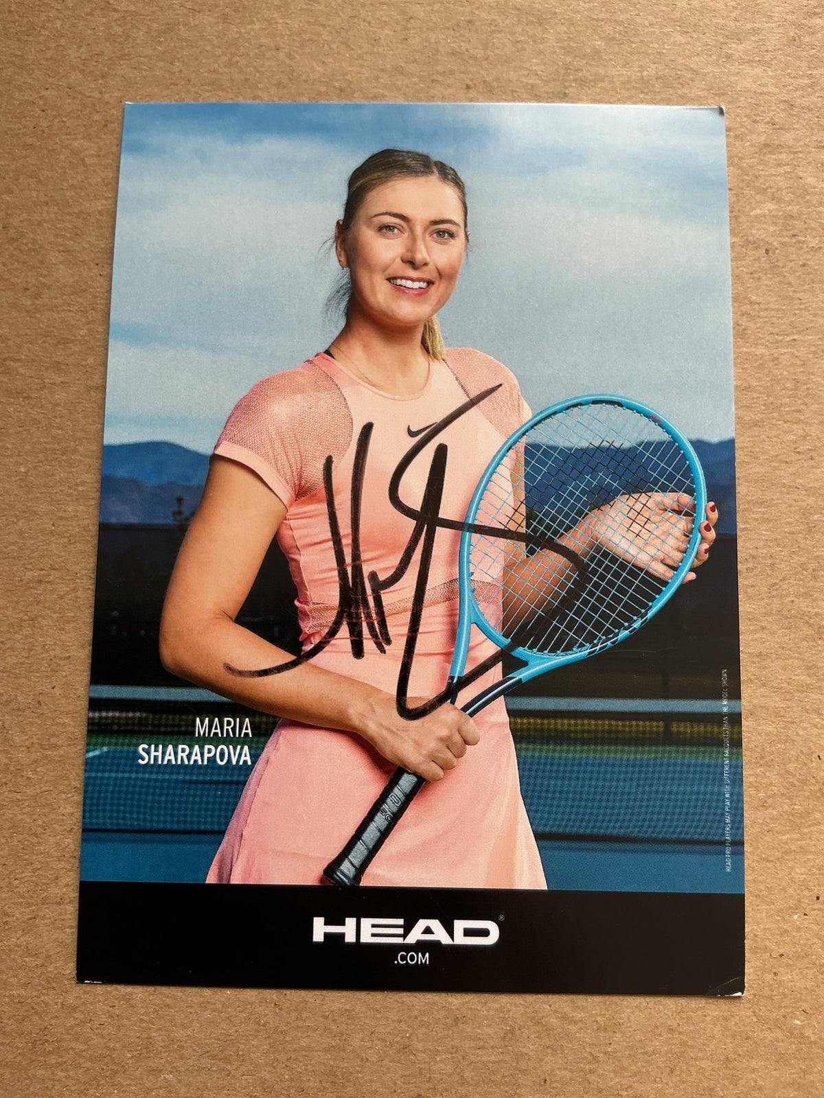 Maria Sharapova, Russia 🇷🇺 Tennis Sports 2025 hand signed - Autographs-World
