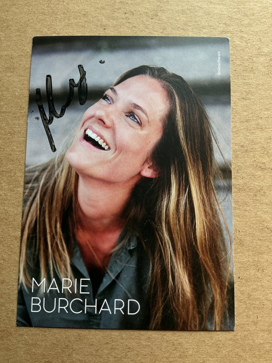 Marie Burchard, Germany 🇩🇪 Actress 2025 hand signed - Autographs-World
