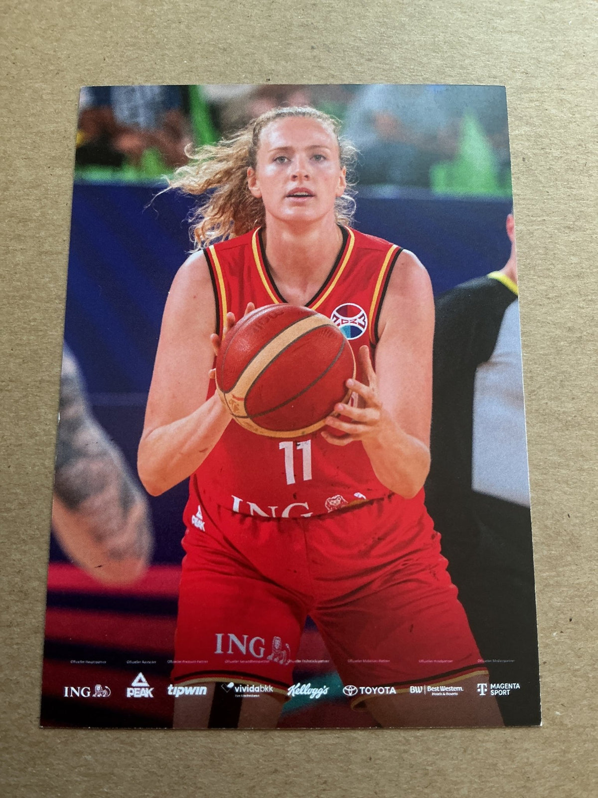 Marie Gülich, Germany 🇩🇪 Basketball Summer Olympics 2024 hand signed - Autographs-World
