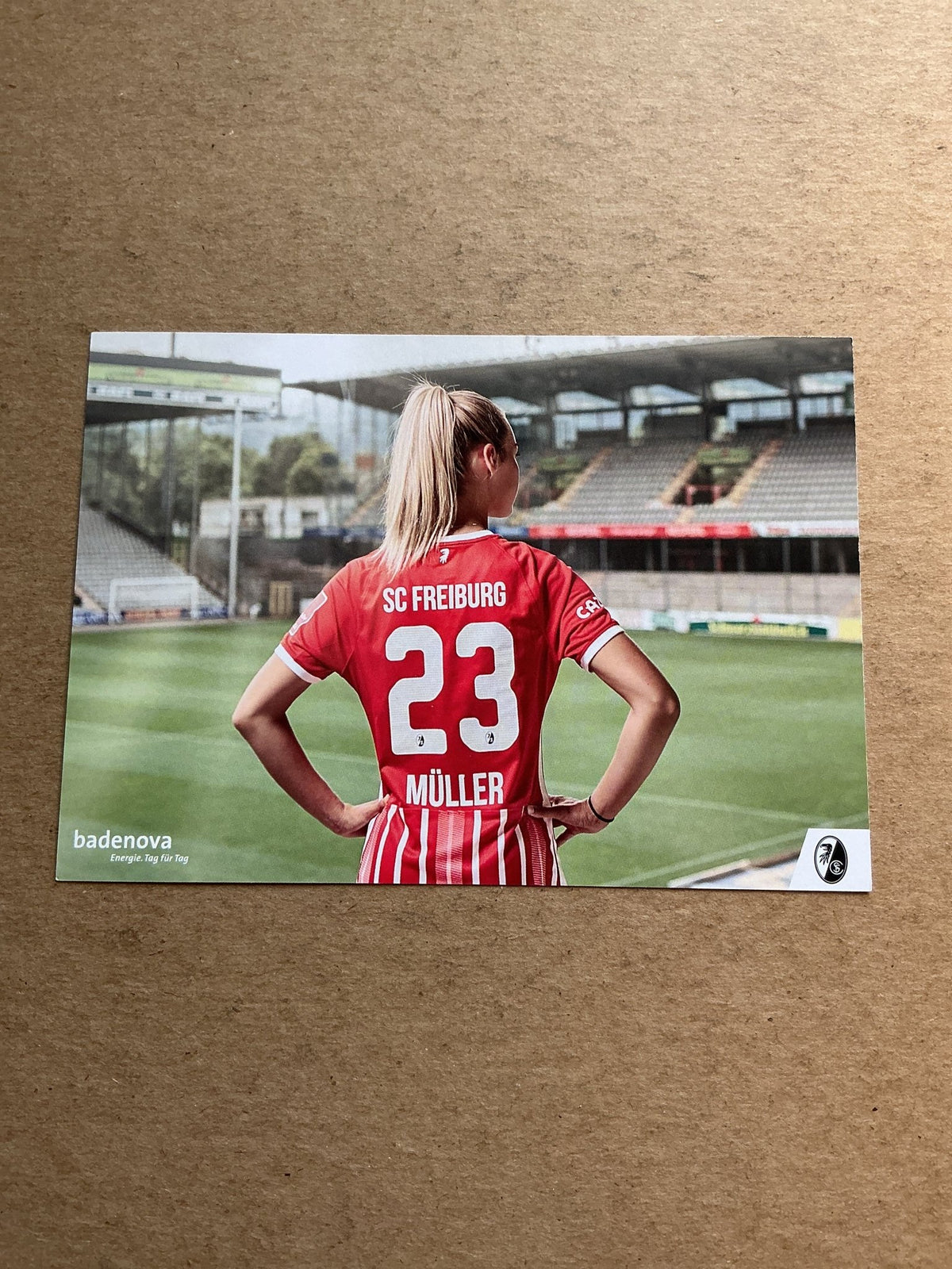Marie Müller, Germany 🇩🇪 SC Freiburg 2022/23 hand signed - Autographs-World