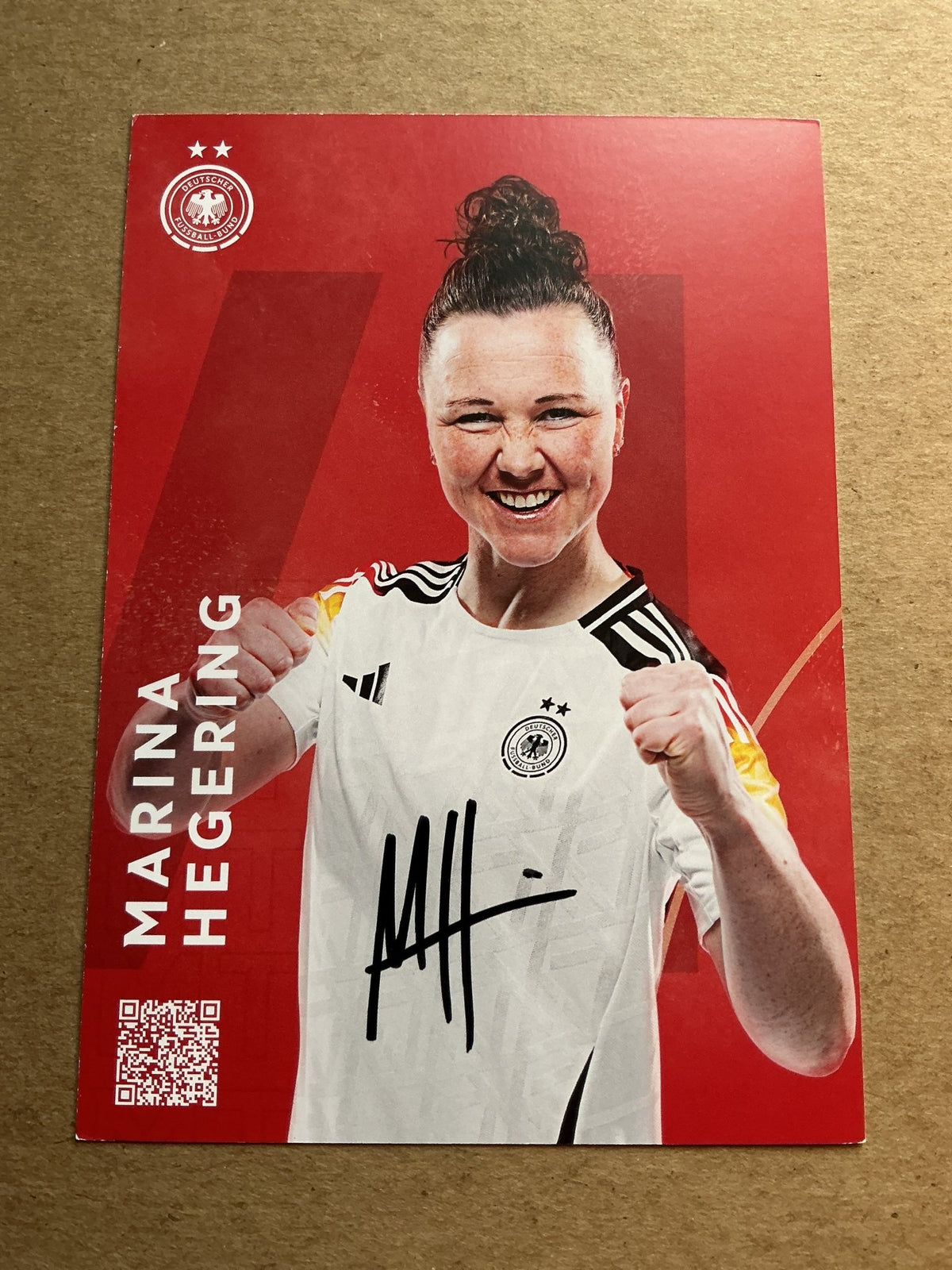 Marina Hegering, Germany 🇩🇪 Summer Olympics 2024 hand signed - Autographs-World