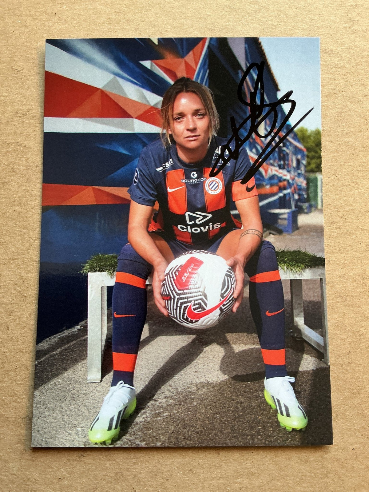 Marion Torrent, France 🇫🇷 Montpellier HSC 2023/24 hand signed - Autographs-World