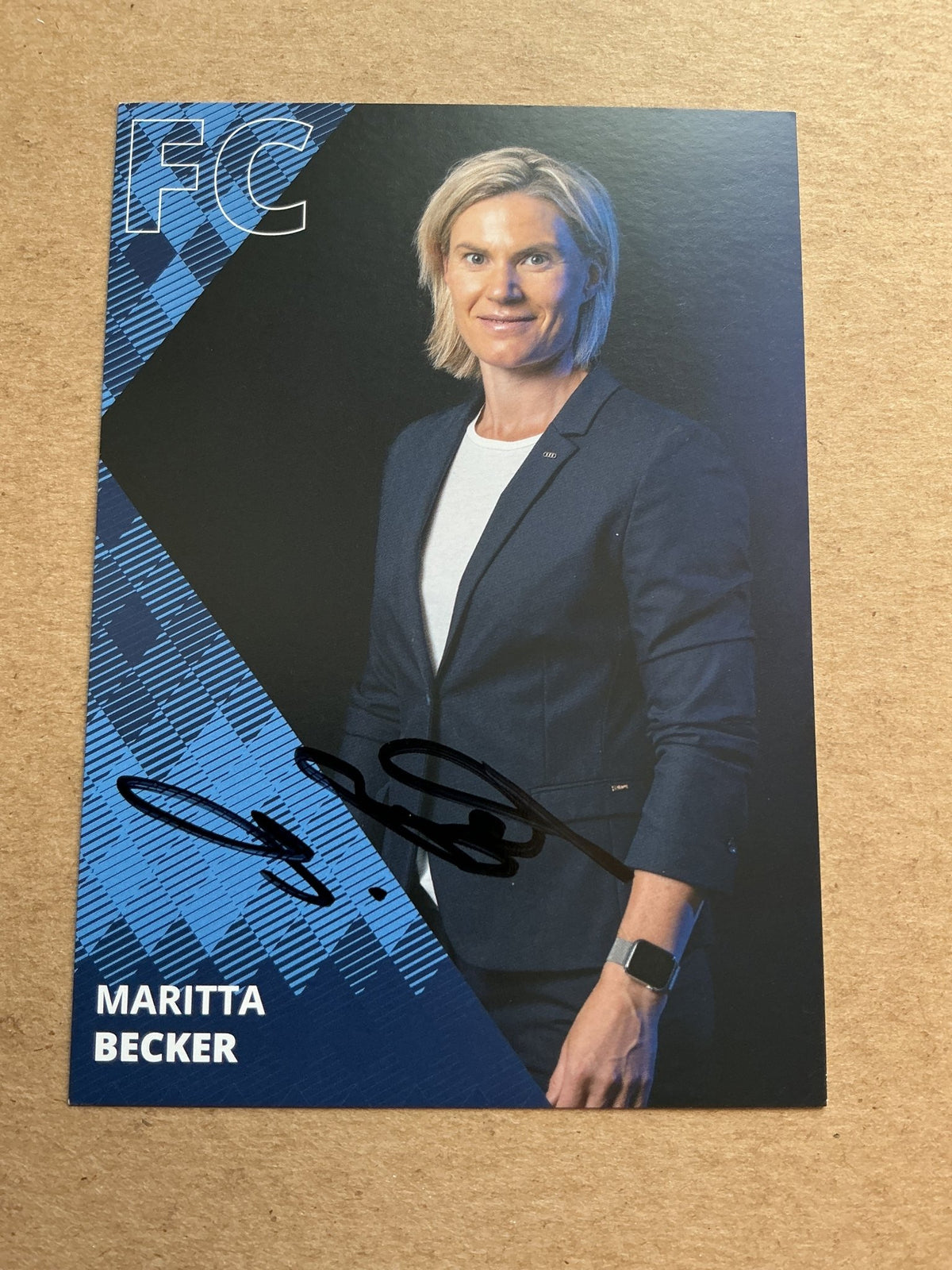 Maritta Becker, Germany 🇩🇪 ERC Ingolstadt 2023/24 hand signed - Autographs-World