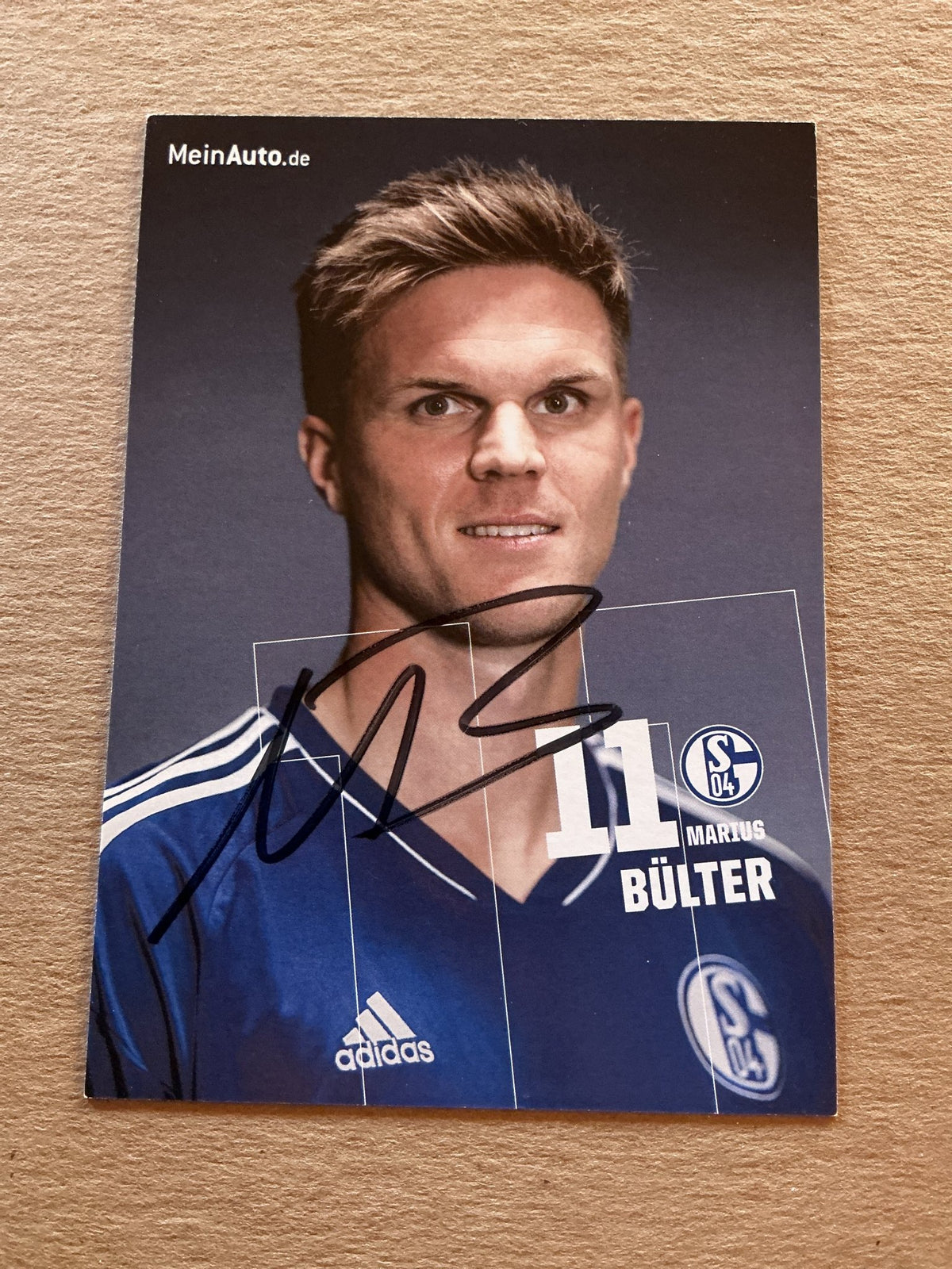 Marius Bülter, Germany 🇩🇪 FC Schalke 04 2022/23 hand signed - Autographs-World