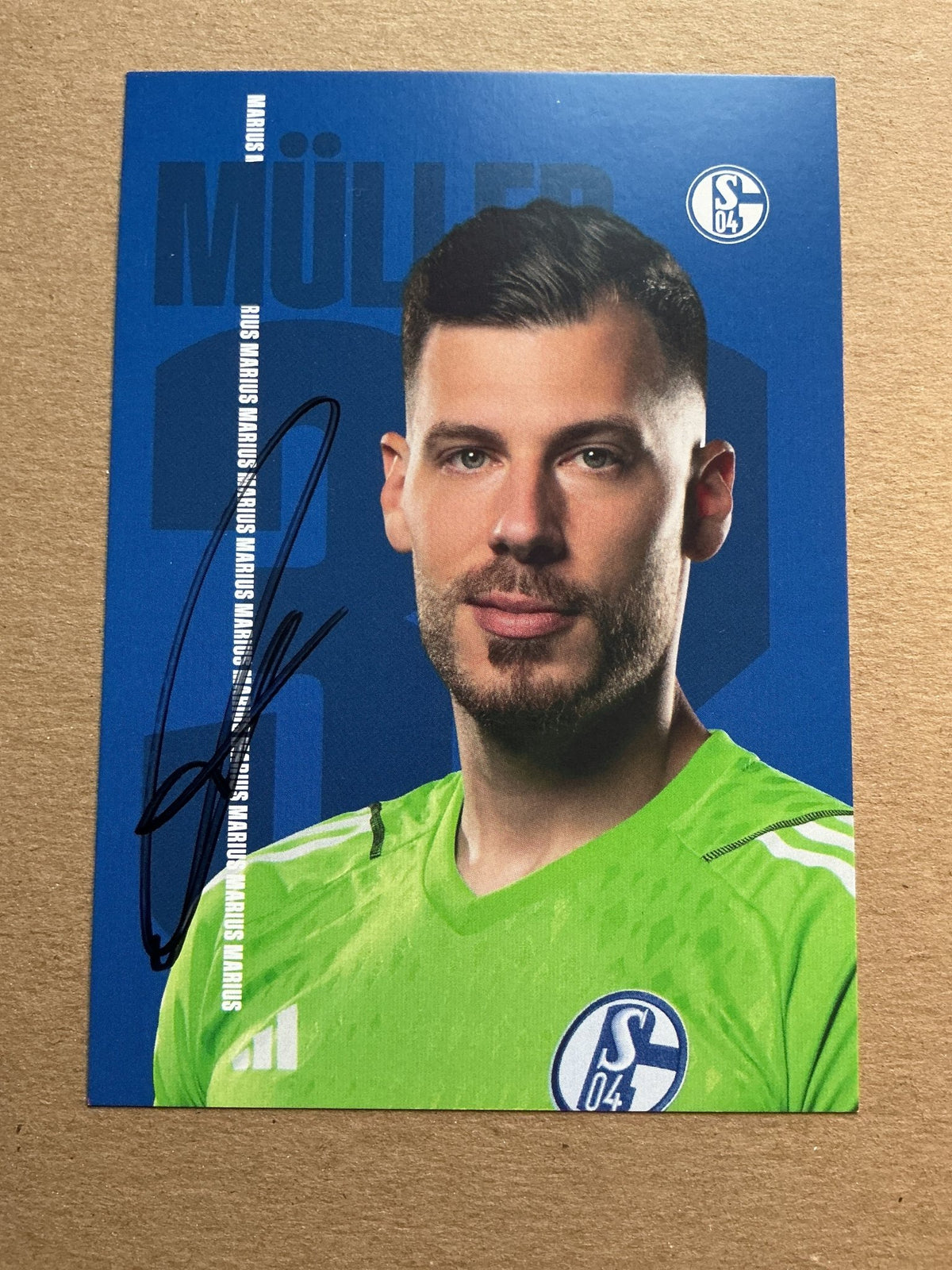 Marius Müller, Germany 🇩🇪 FC Schalke 04 2023/24 hand signed - Autographs-World