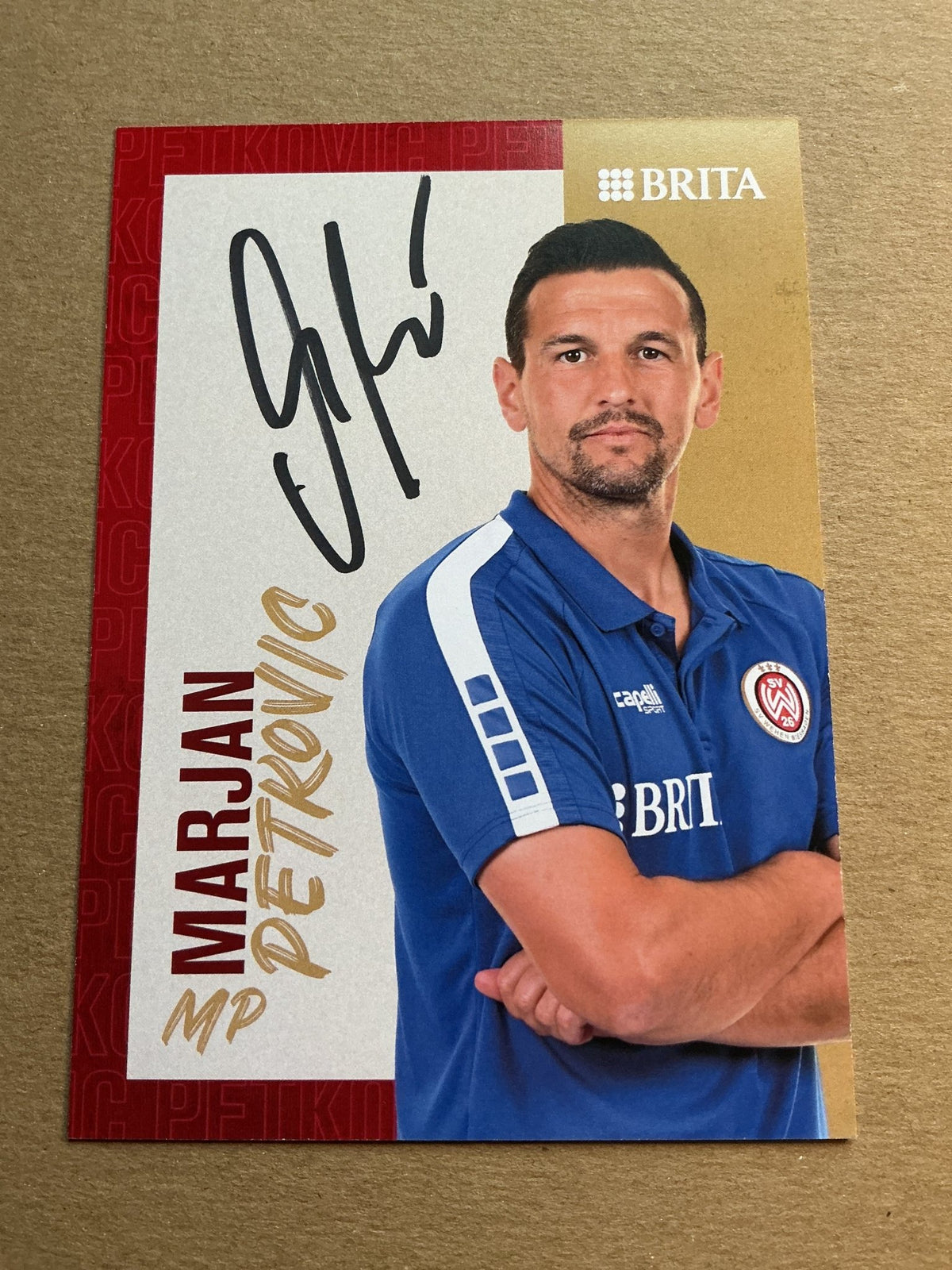 Marjan Petkovic, Germany 🇩🇪 SV Wehen Wiesbaden 2023/24 hand signed - Autographs-World
