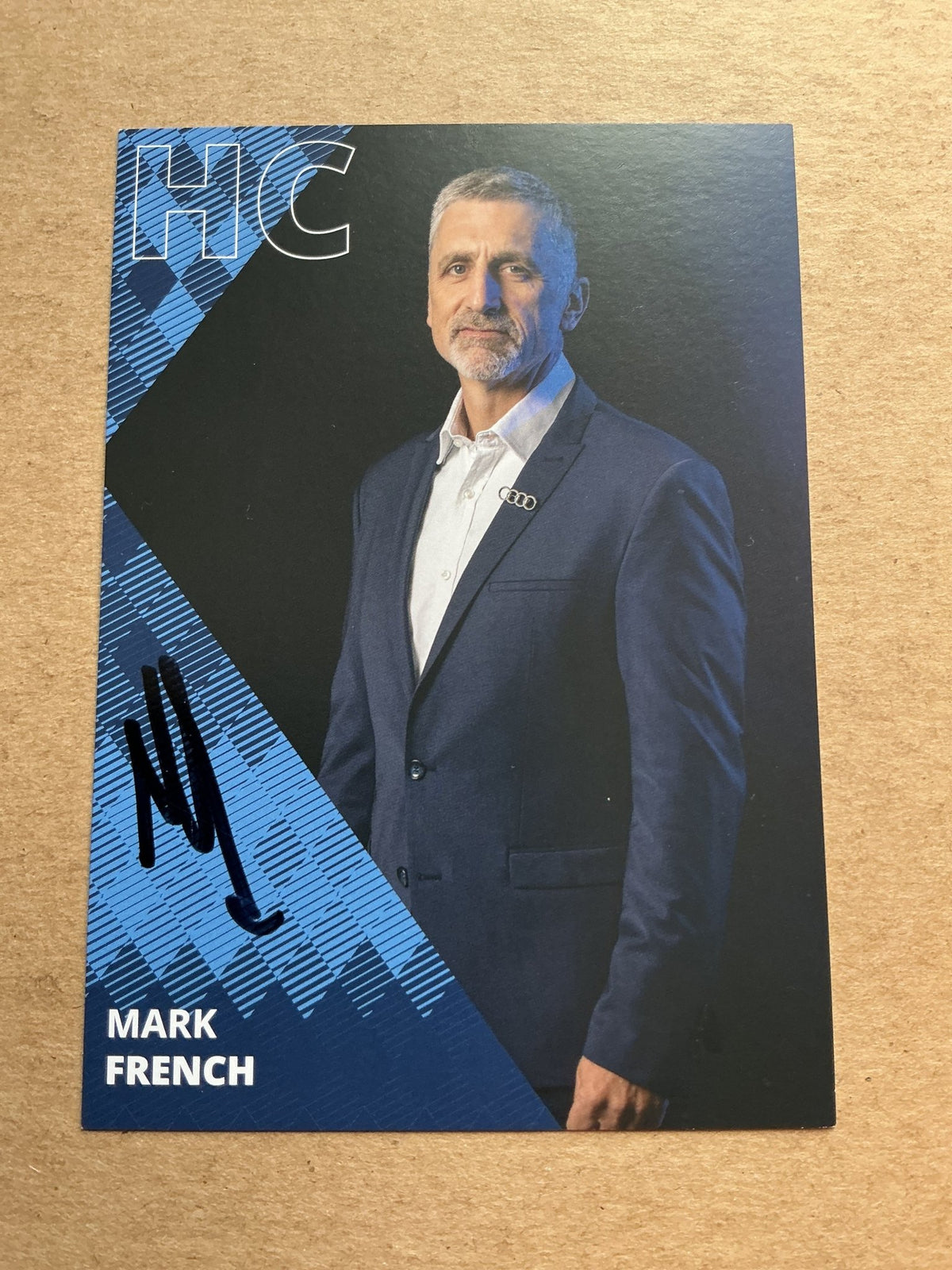 Mark French, Canada 🇨🇦 ERC Ingolstadt 2023/24 hand signed - Autographs-World