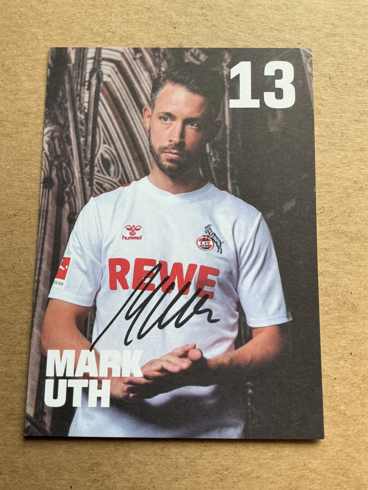 Mark Uth, Germany 🇩🇪 1.FC Köln 2023/24 hand signed - Autographs-World