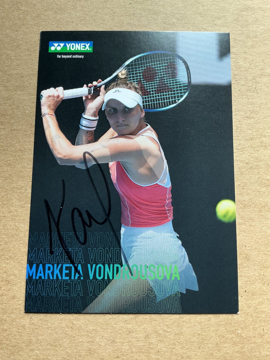 Marketa Vondrousova, Czech Republic 🇨🇿 Tennis Sports 2025 hand signed - Autographs-World
