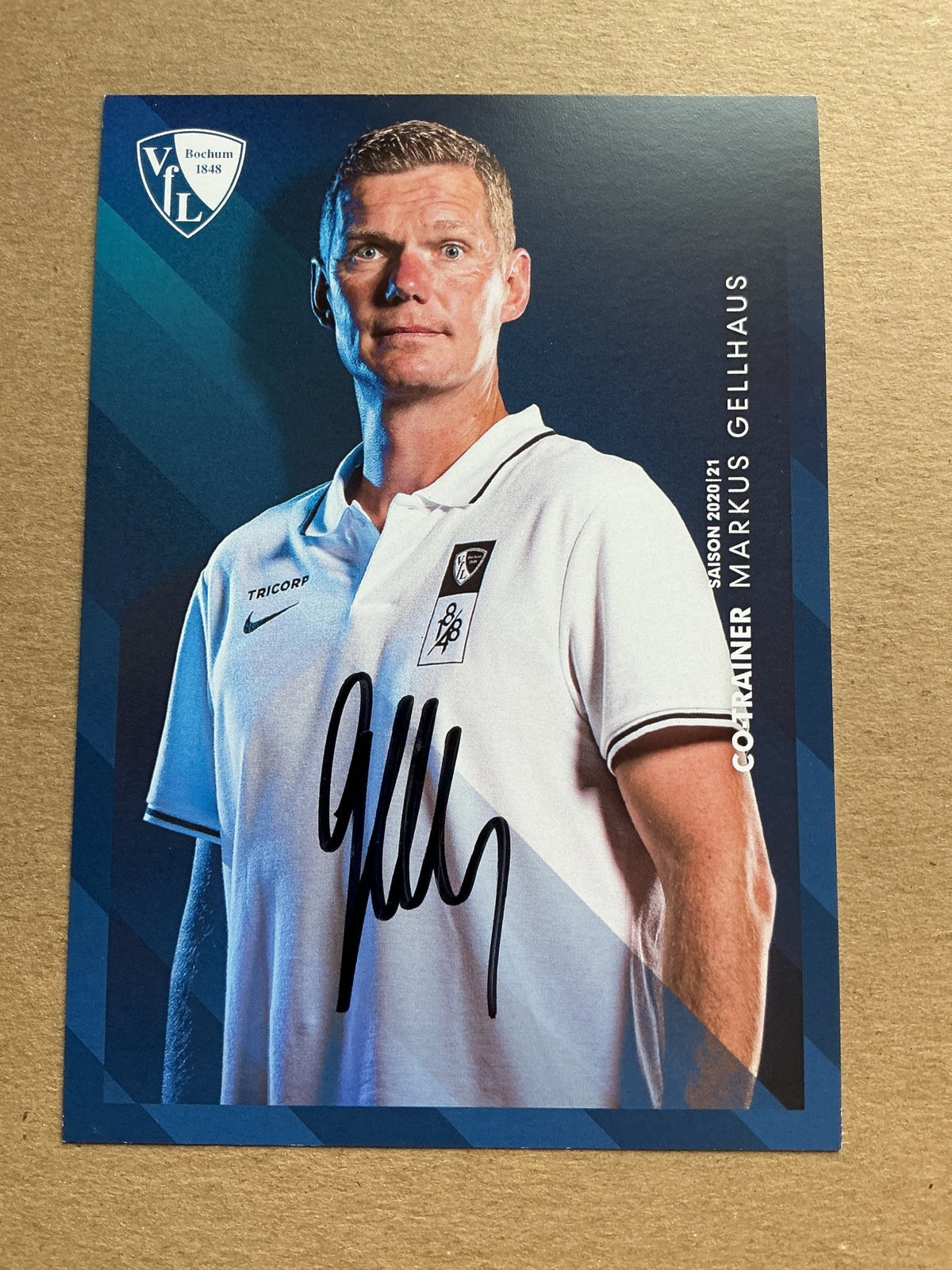 Markus Gellhaus, Germany 🇩🇪 VfL Bochum 2020/21 hand signed - Autographs-World