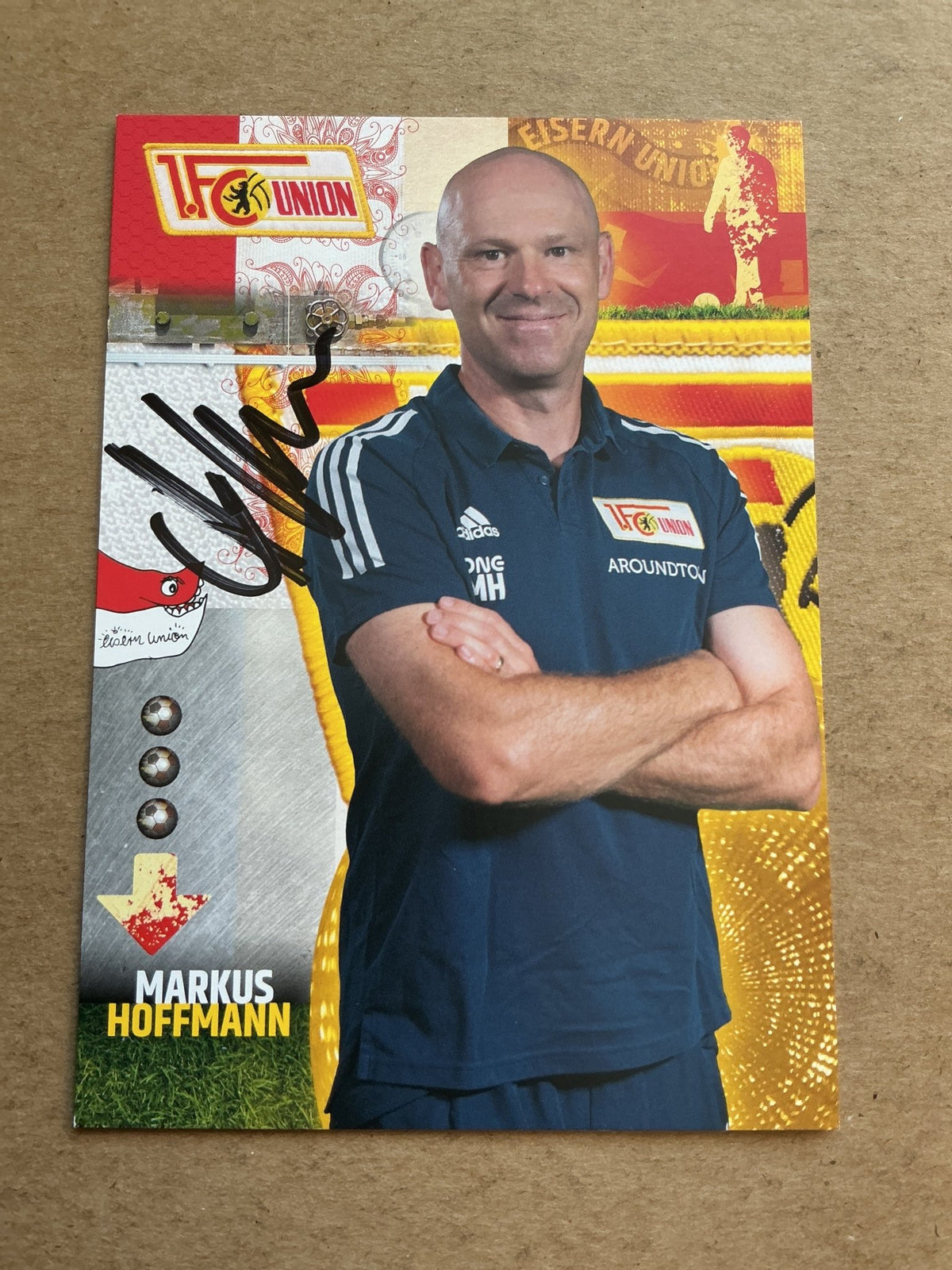 Markus Hoffmann, Austria 🇦🇹 1.FC Union Berlin 2020/21 hand signed - Autographs-World