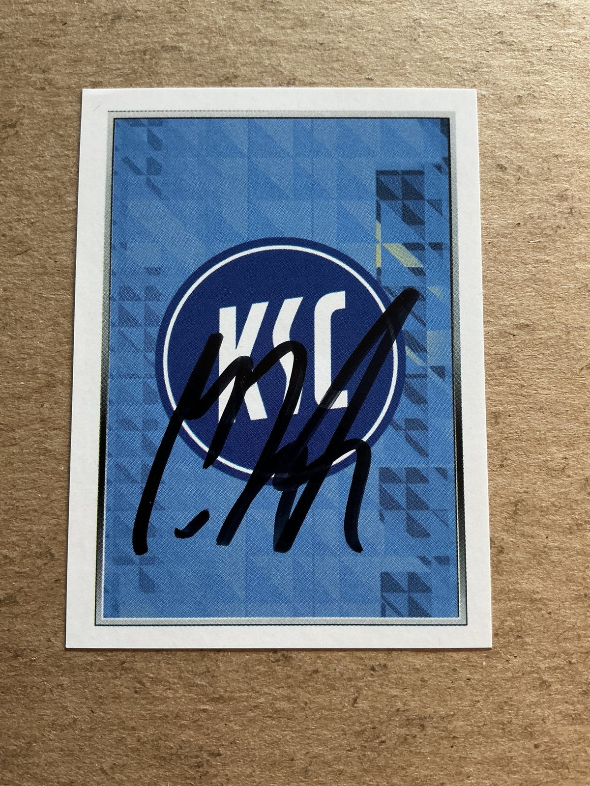 Markus Kauczinski, Germany 🇩🇪 Karlsruher SC 2014/15 Topps hand signed - Autographs-World