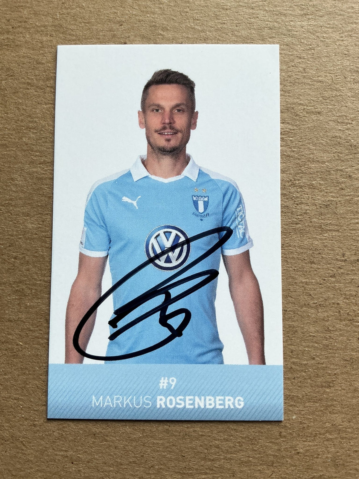 Markus Rosenberg, Sweden 🇸🇪 Malmö FF 2019/20 hand signed - Autographs-World