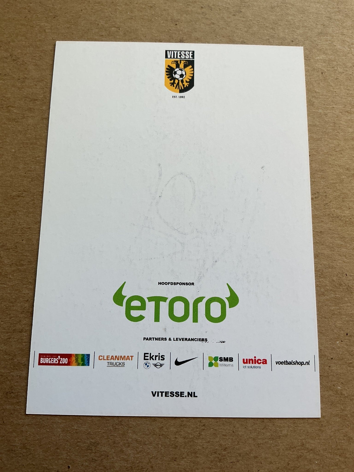 Markus Schubert, Germany 🇩🇪 Vitesse Arnhem 2022/23 hand signed - Autographs-World