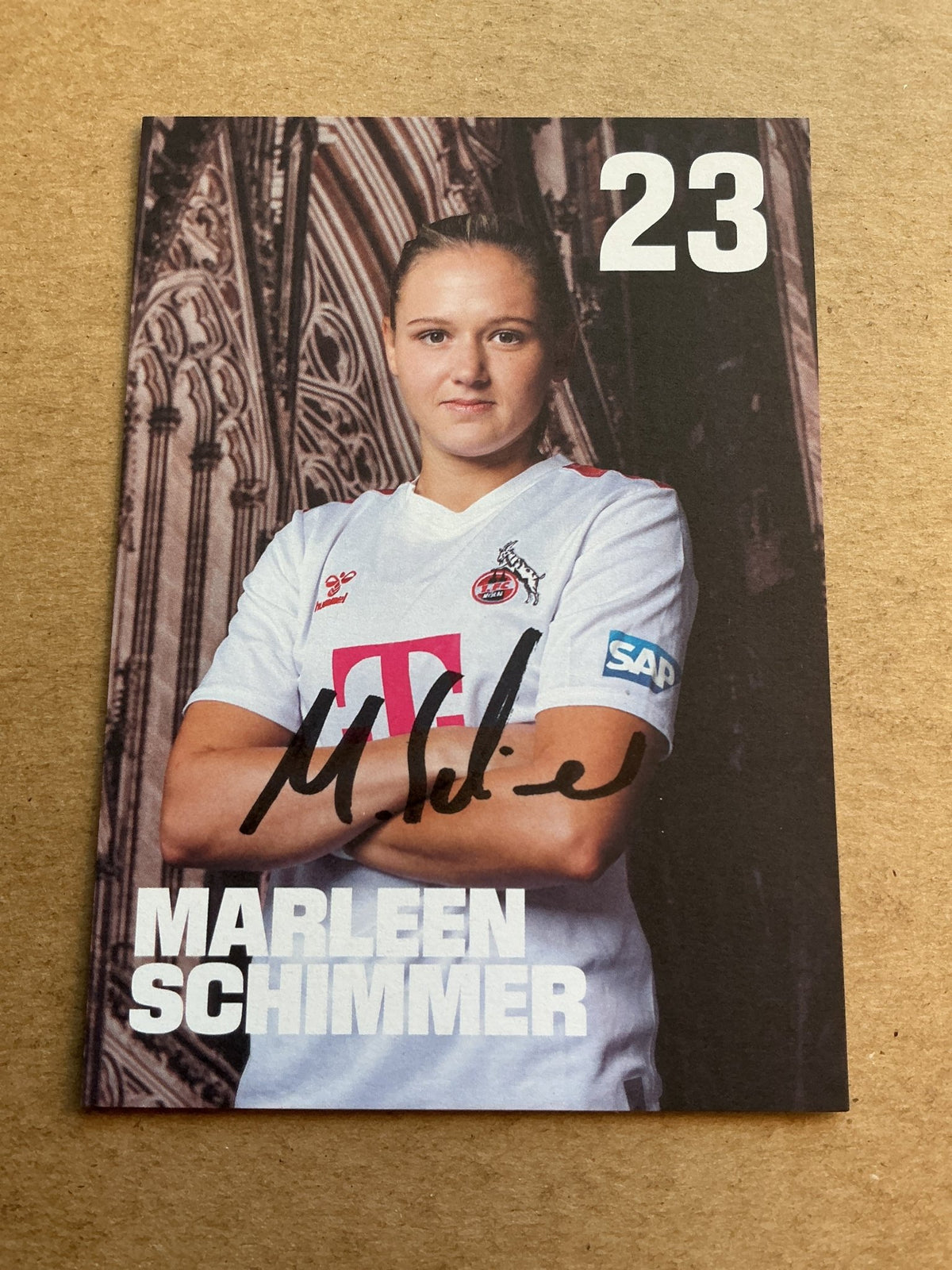 Marleen Schimmer, Germany 🇩🇪 1.FC Köln 2023/24 hand signed - Autographs-World