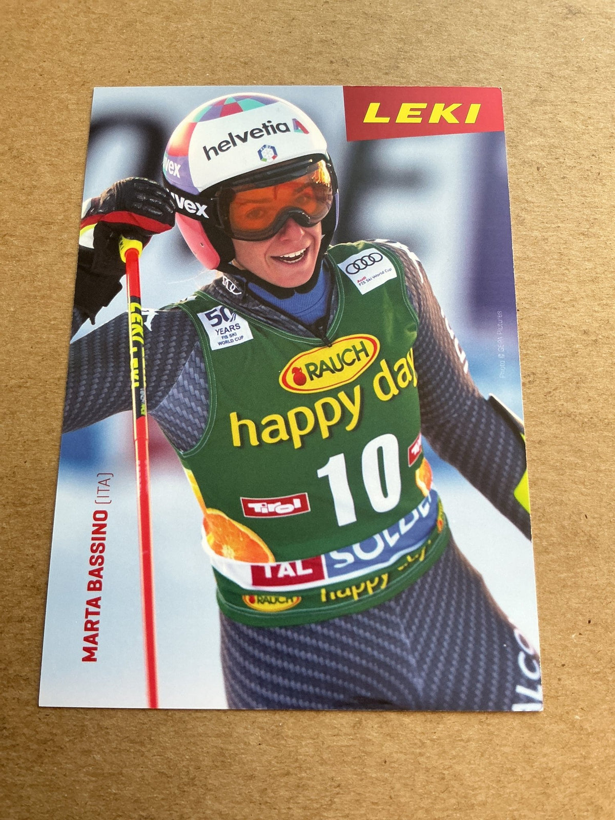 Marta Bassino, Italy 🇮🇹 Alpine Winter 2023/24 hand signed - Autographs-World