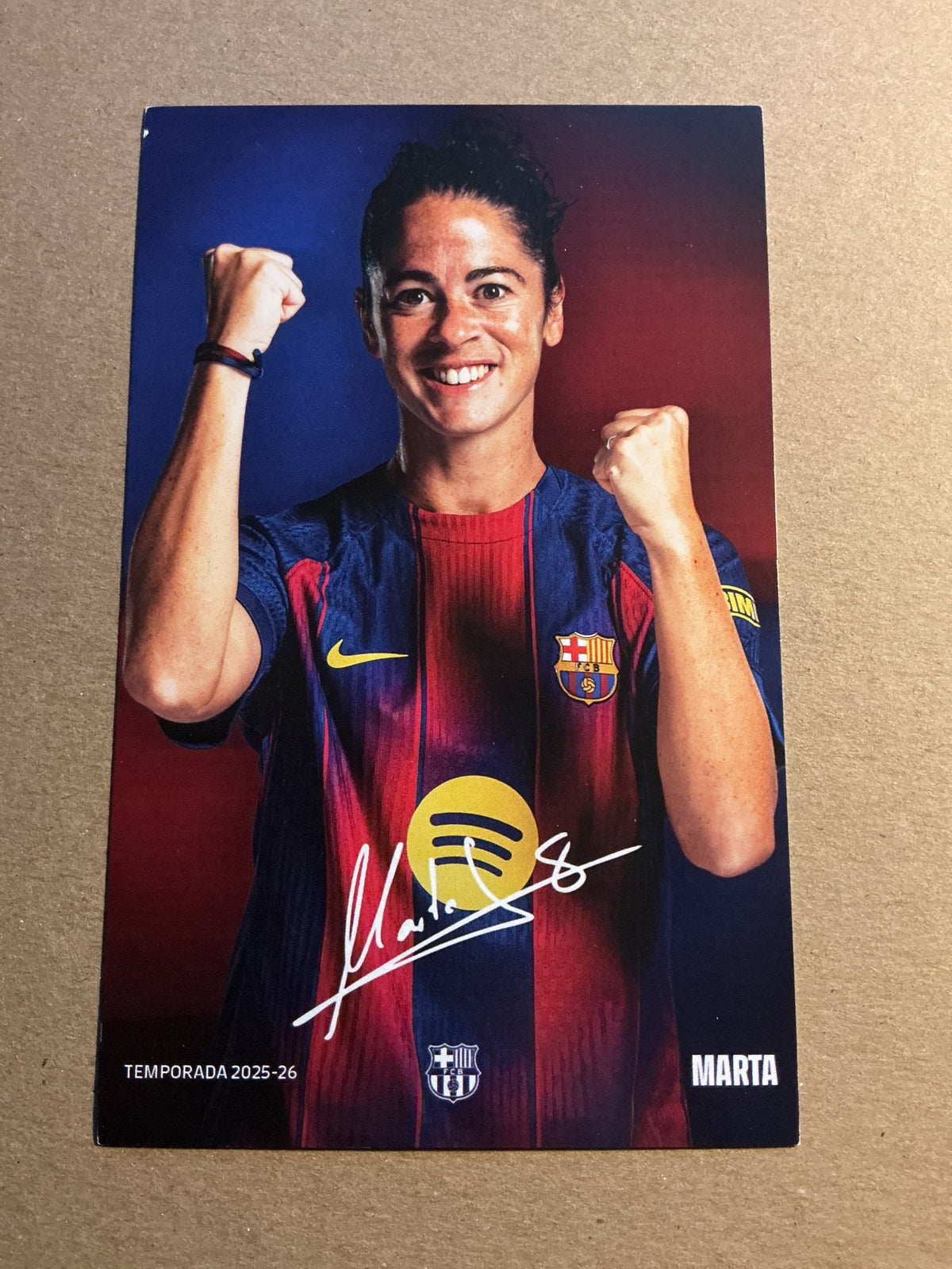 Marta Torrejón, Spain 🇪🇸 FC Barcelona Femení 2025/26 unsigned - Autographs-World