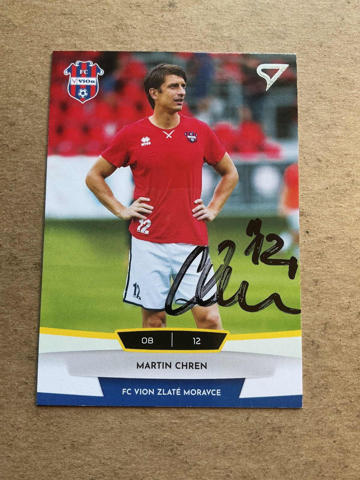 Martin Chren, Slovakia 🇸🇰 FC ViOn Zlaté Moravce 2020/21 hand signed - Autographs-World