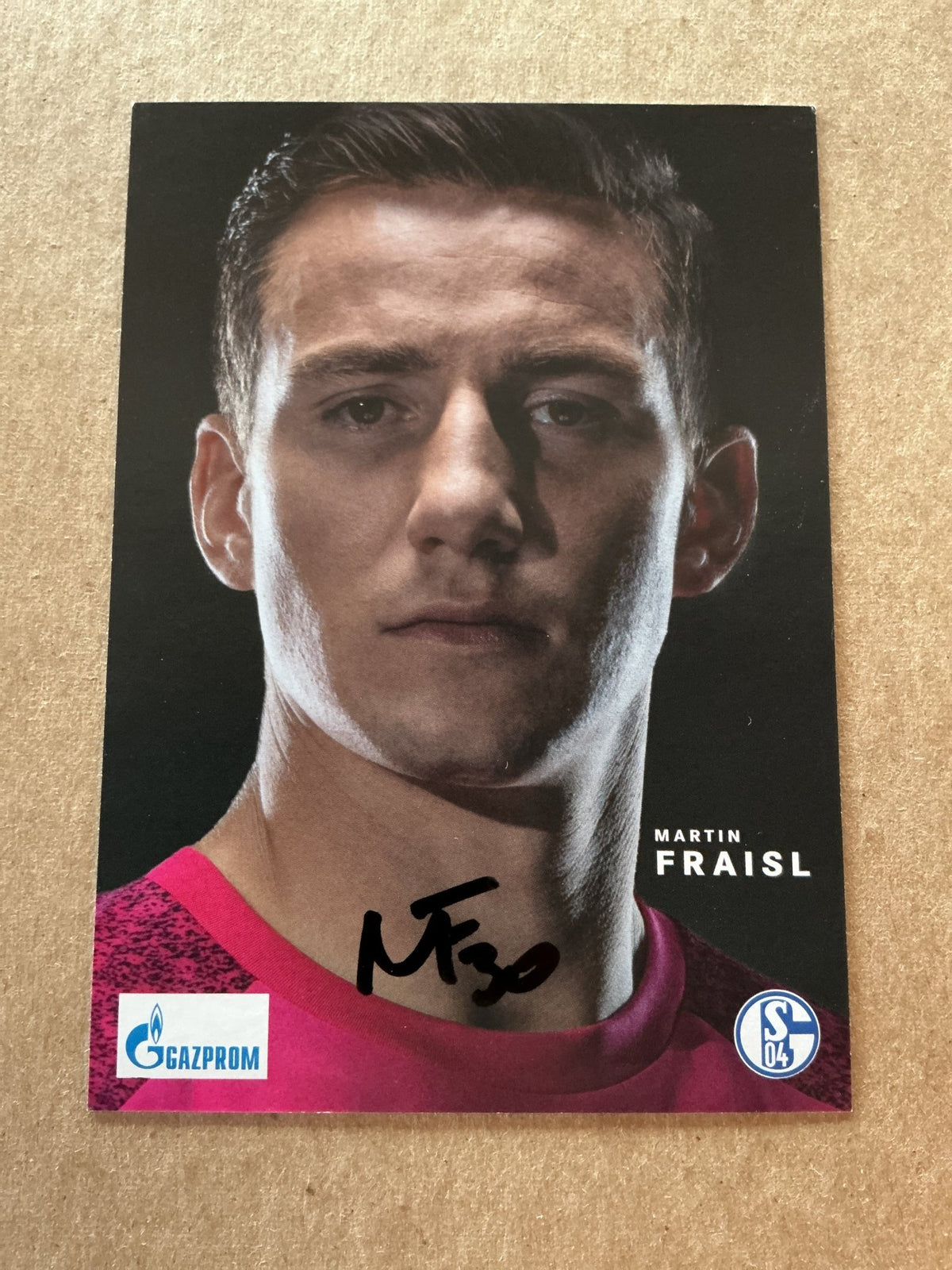 Martin Fraisl, Austria 🇦🇹 FC Schalke 04 2021/22 hand signed - Autographs-World