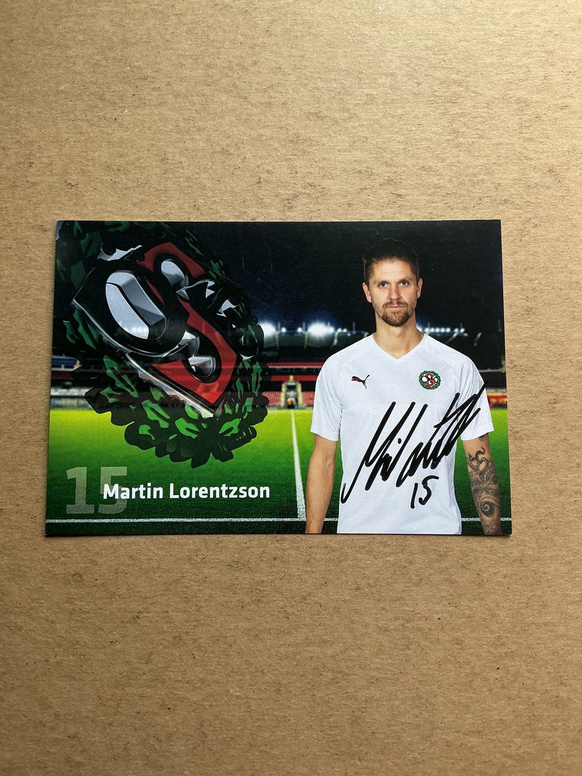 Martin Lorentzson, Sweden 🇸🇪 Örebro SK 2019/20 hand signed - Autographs-World