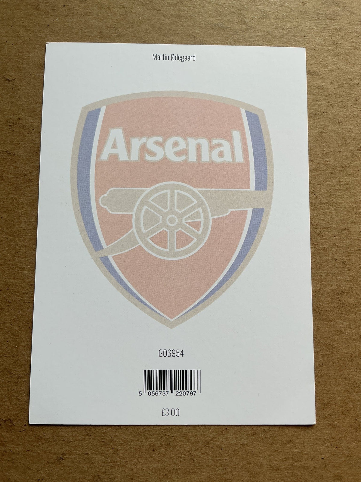 Martin Ødegaard, Norway 🇳🇴 Arsenal FC 2025/26 hand signed - Autographs-World