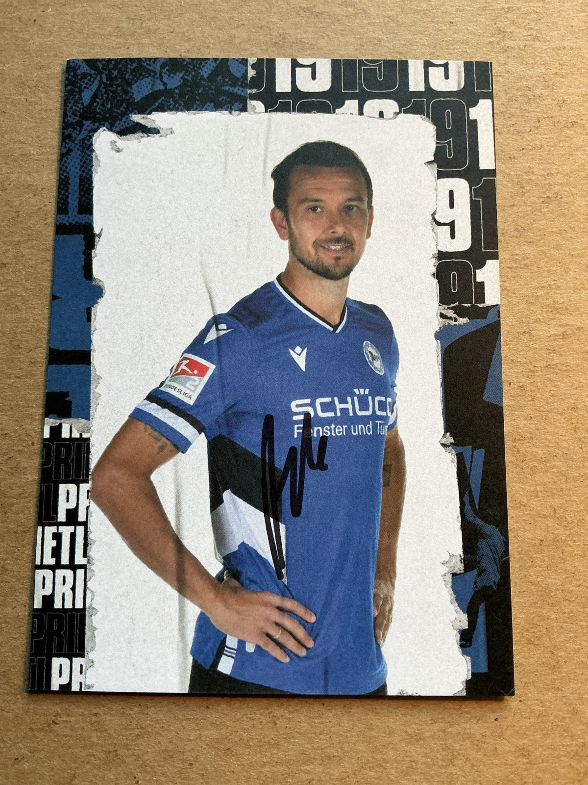 Martin Prietl, Austria 🇦🇹 Arminia Bielefeld 2022/23 hand signed - Autographs-World