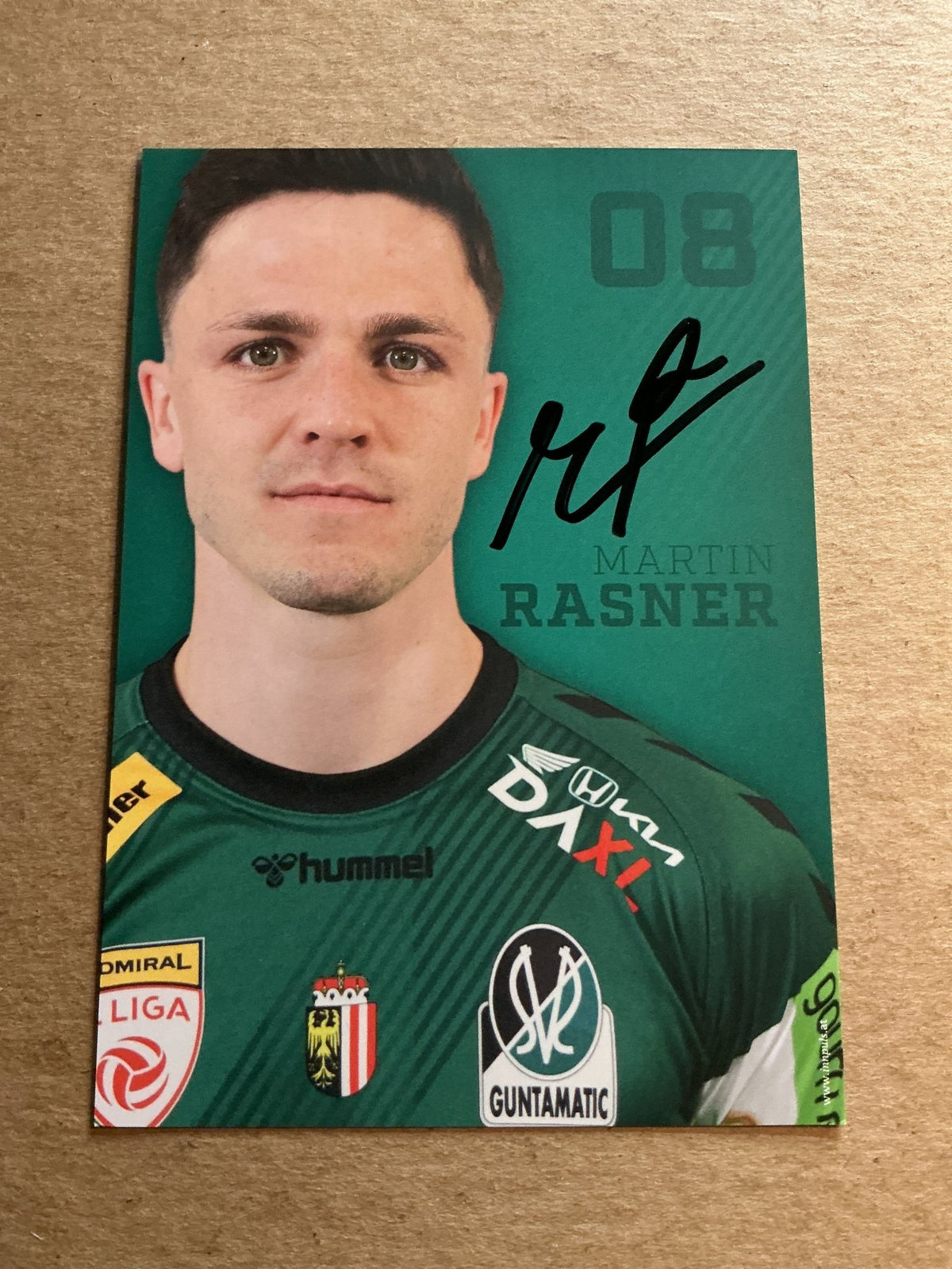 Martin Rasner, Austria 🇦🇹 SV Ried 2024/25 hand signed - Autographs-World