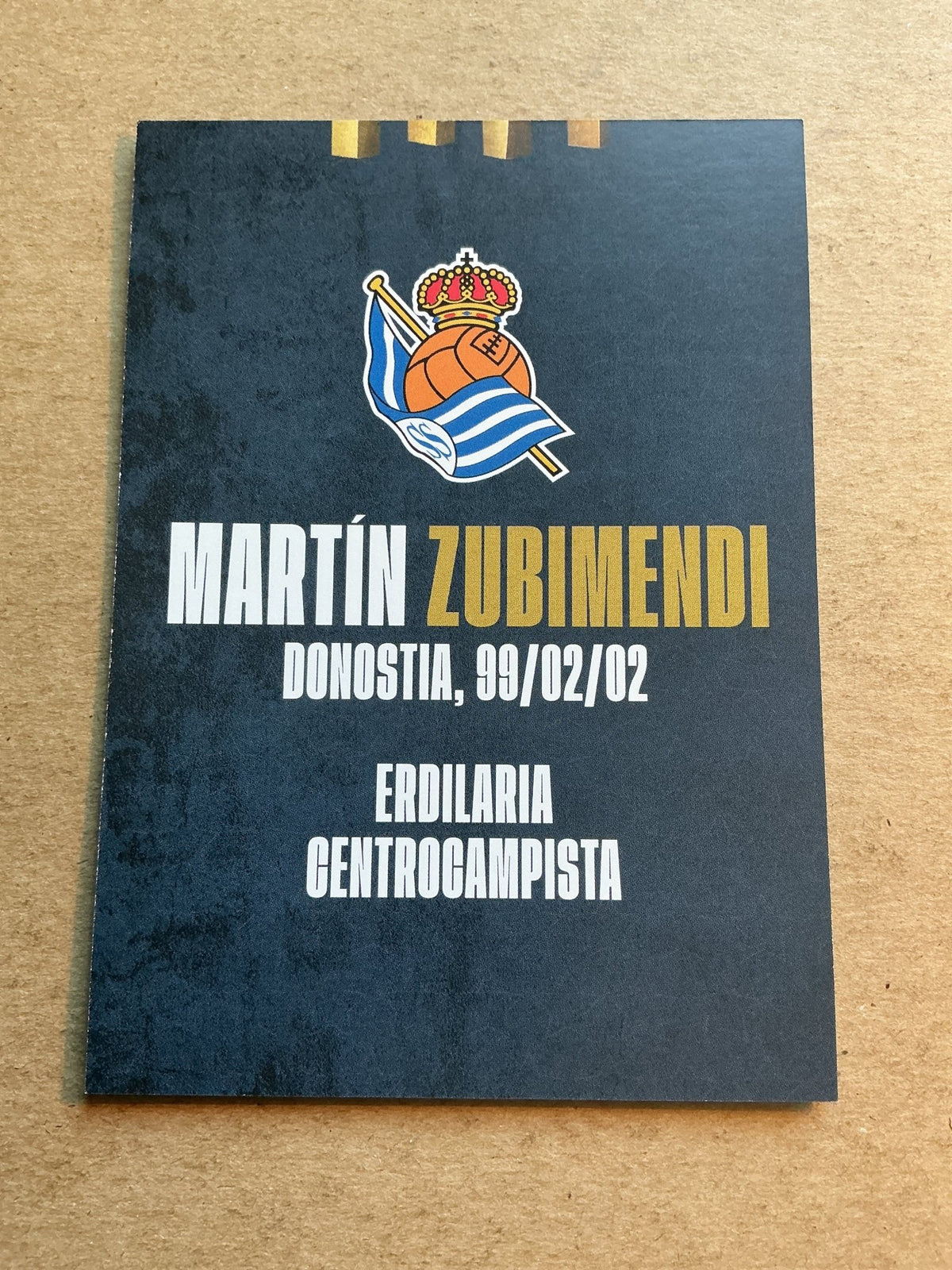 Martín Zubimendi, Spain 🇪🇸 Real Sociedad 2023/24 hand signed - Autographs-World