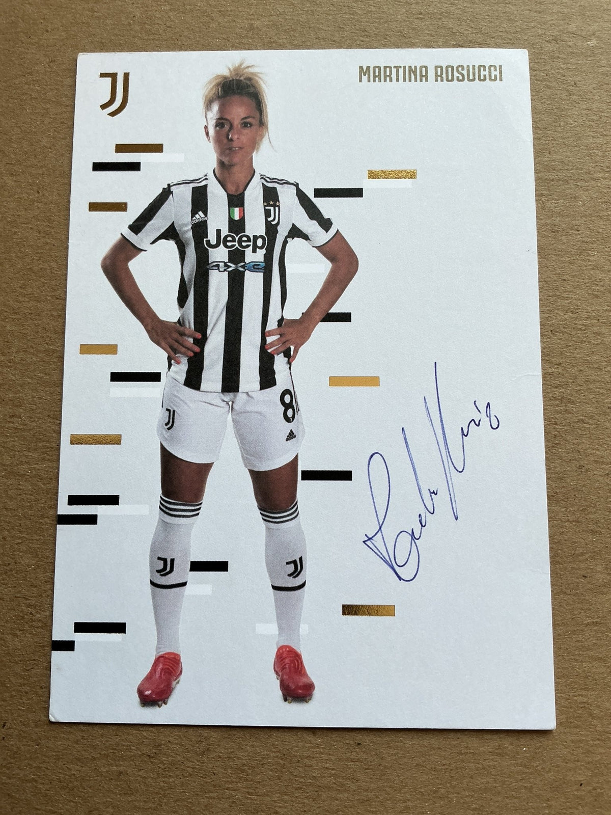 Martina Rosucci, Italy 🇮🇹 Juventus FC 2021/22 hand signed - Autographs-World