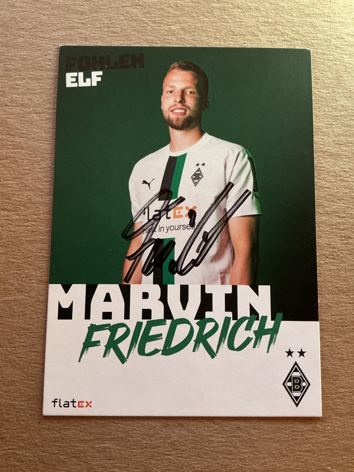 Marvin Friedrich, Germany 🇩🇪 Borussia Mönchengladbach 2022/23 hand signed - Autographs-World