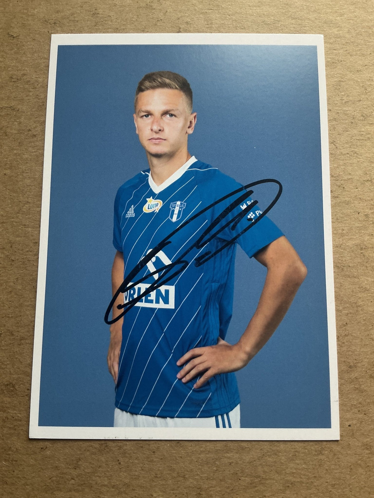 Mateusz Szwoch, Poland 🇵🇱 Wisła Płock 2020/21 hand signed - Autographs-World