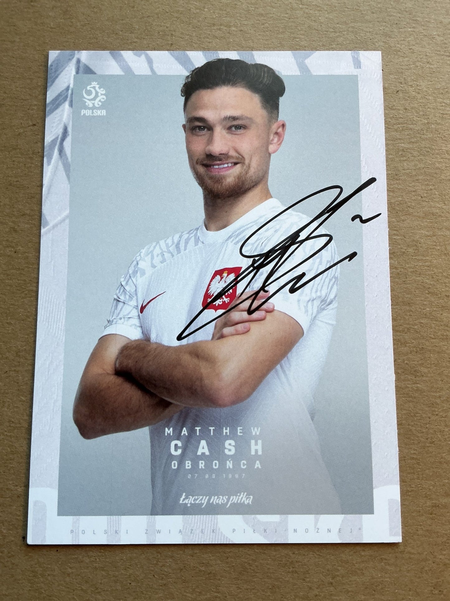 Matthew Cash, Poland 🇵🇱 FIFA World Cup 2022 hand signed - Autographs-World