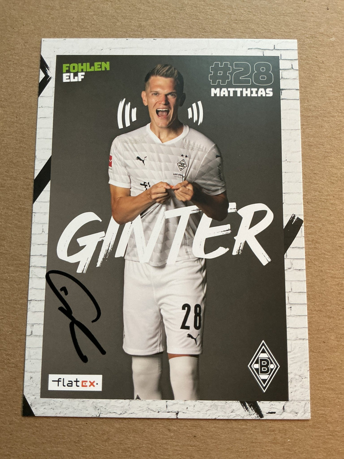 Matthias Ginter, Germany 🇩🇪 Borussia Mönchengladbach 2020/21 hand signed - Autographs-World