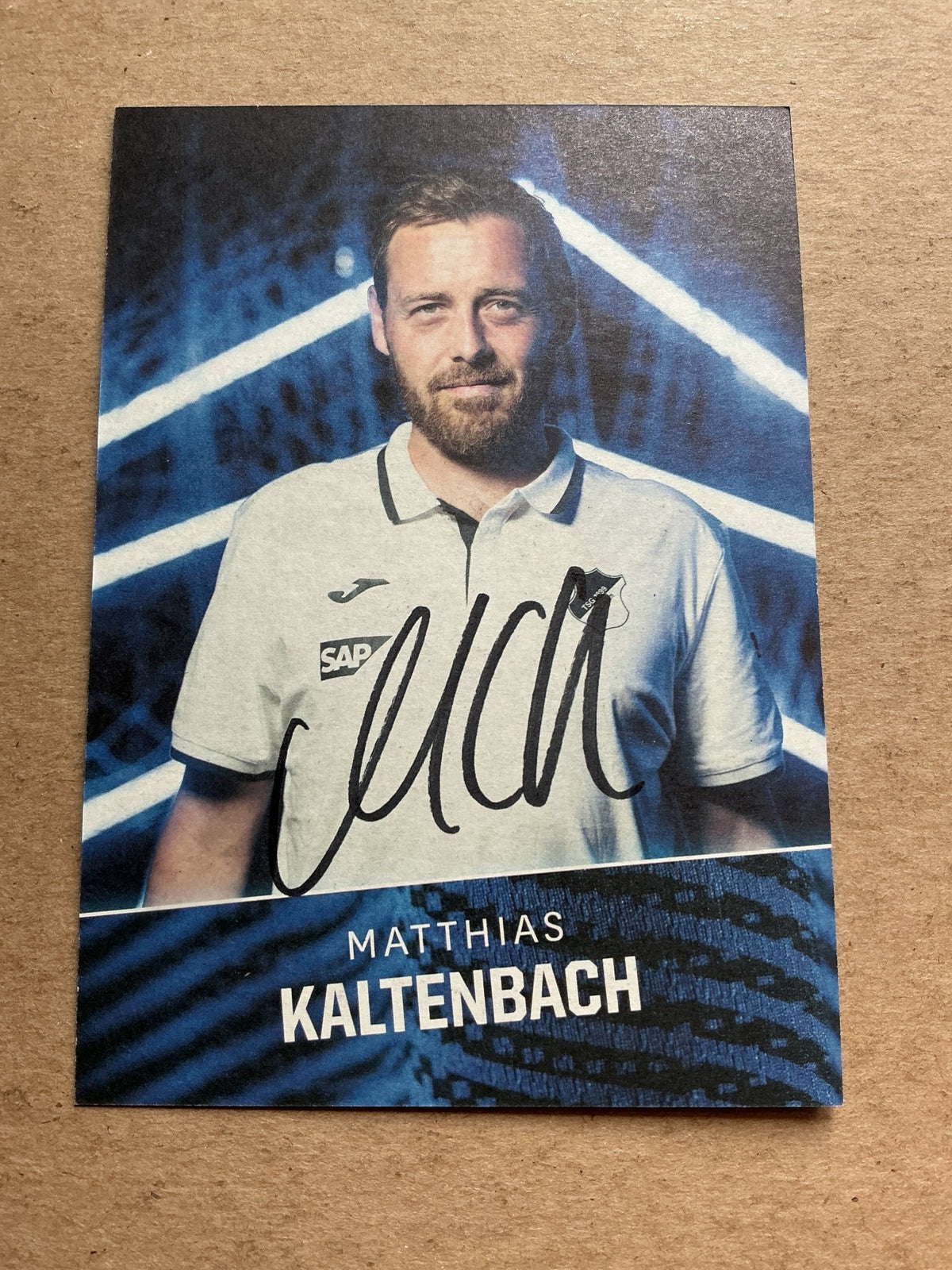 Matthias Kaltenbach, Germany 🇩🇪 TSG 1899 Hoffenheim 2021/22 hand signed - Autographs-World