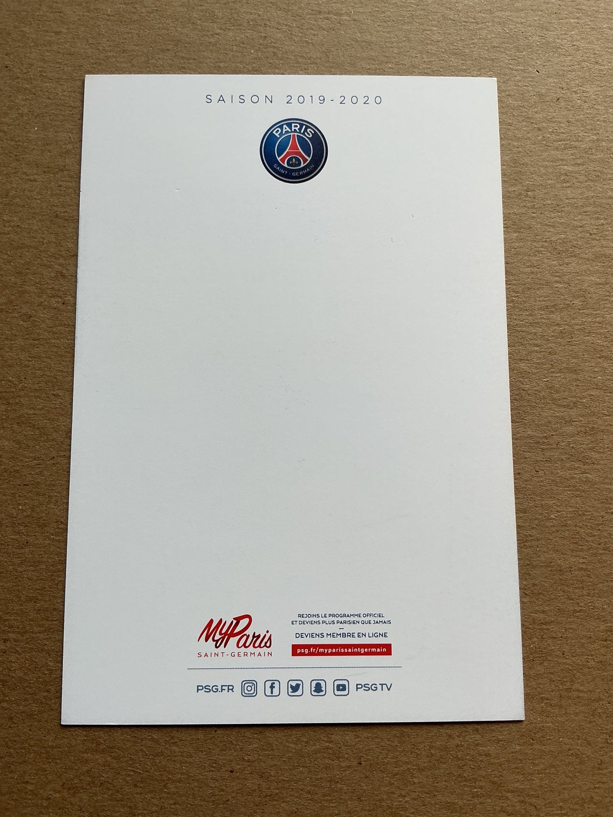 Mauro Icardi, Argentina 🇦🇷 Paris Saint-Germain 2019/20 hand signed - Autographs-World