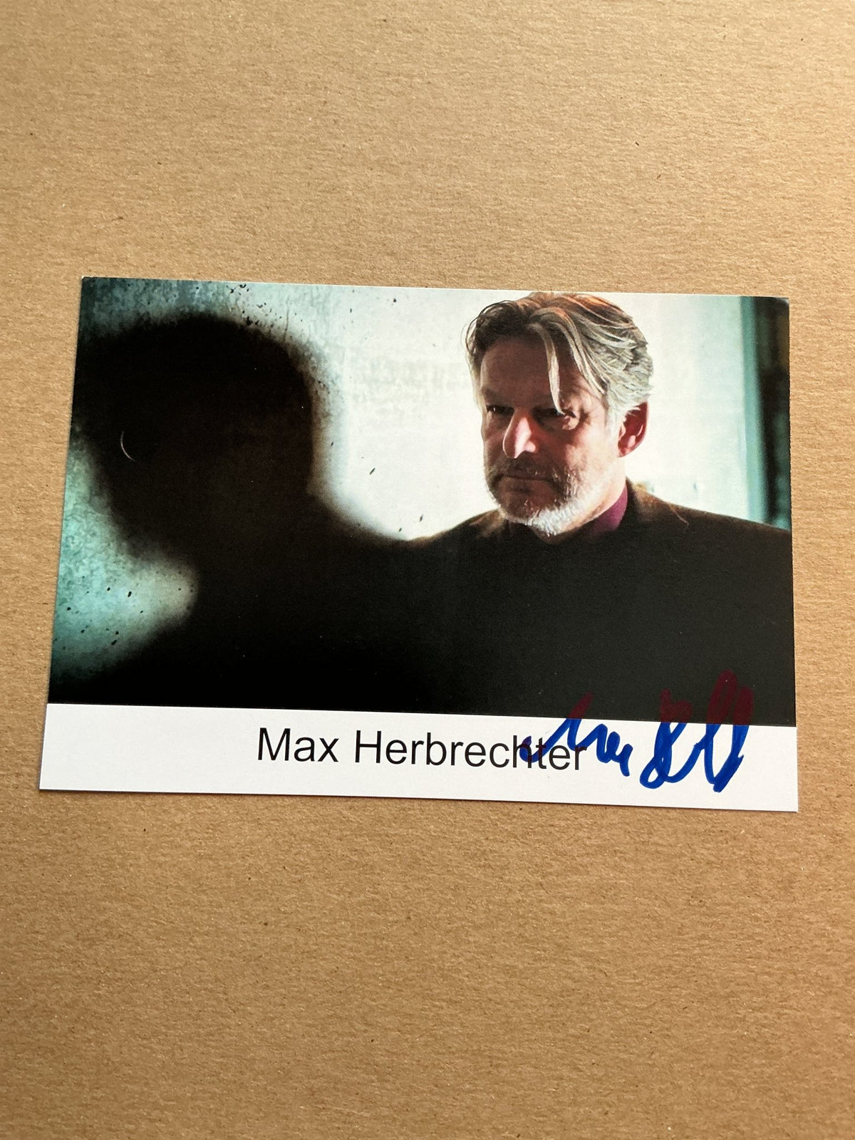 Max Herbrechter, Germany 🇩🇪 Actor 2024 hand signed - Autographs-World