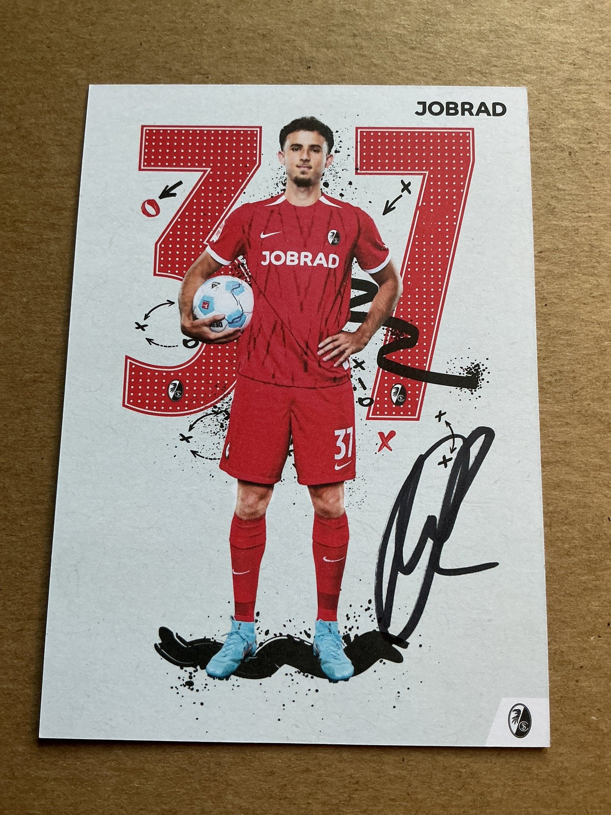Max Rosenfelder, Germany 🇩🇪 SC Freiburg 2024/25 hand signed - Autographs-World