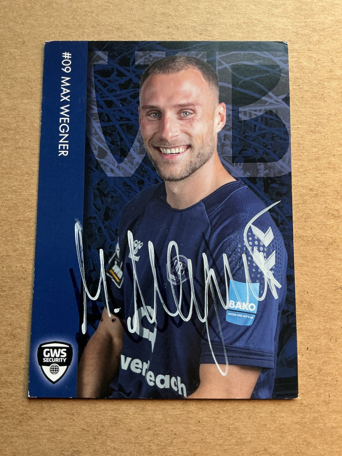 Max Wegner, Germany 🇩🇪 VfB Oldenburg 2022/23 hand signed - Autographs-World