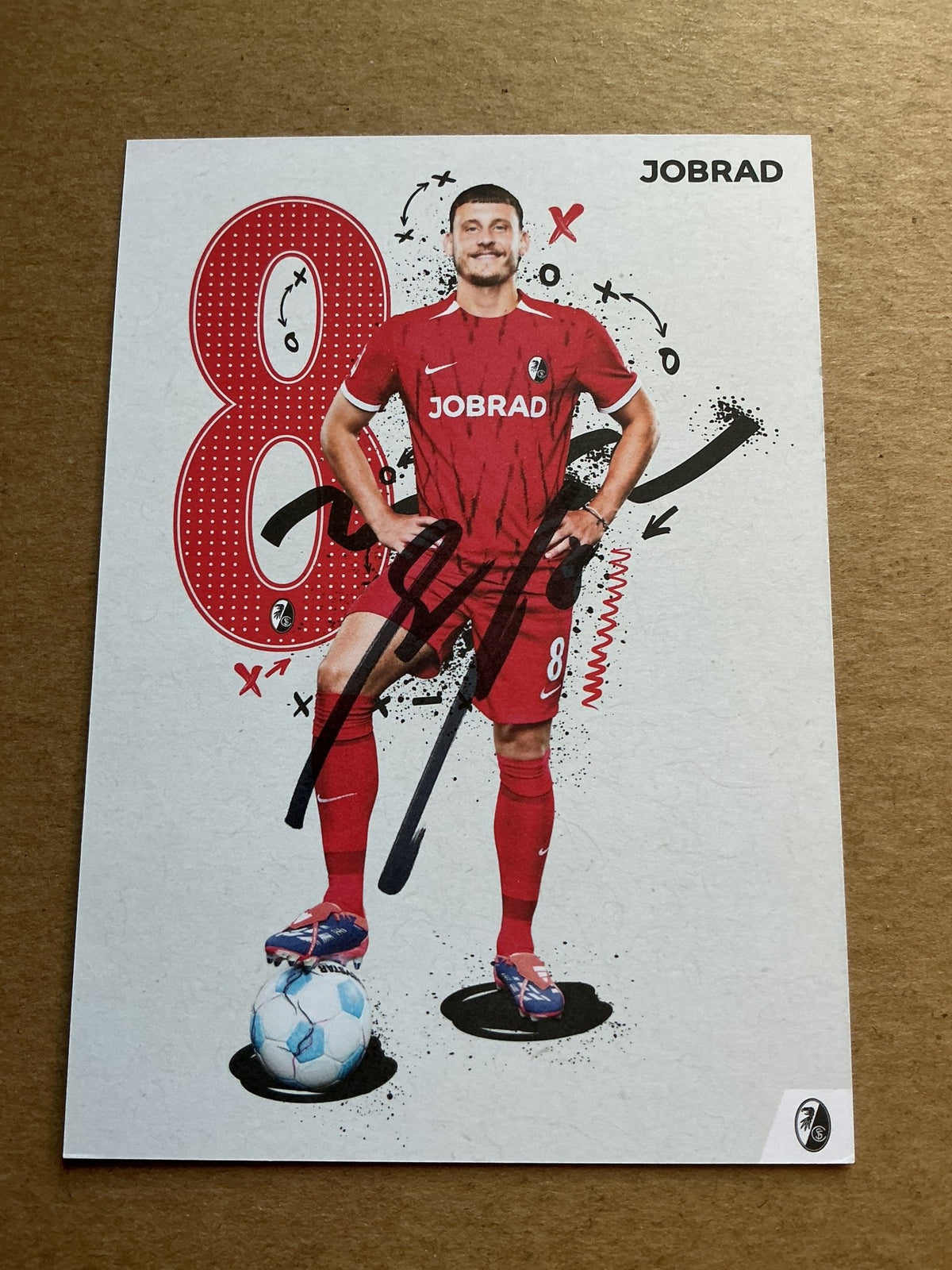 Maximilian Eggestein, Germany 🇩🇪 SC Freiburg 2024/25 hand signed - Autographs-World