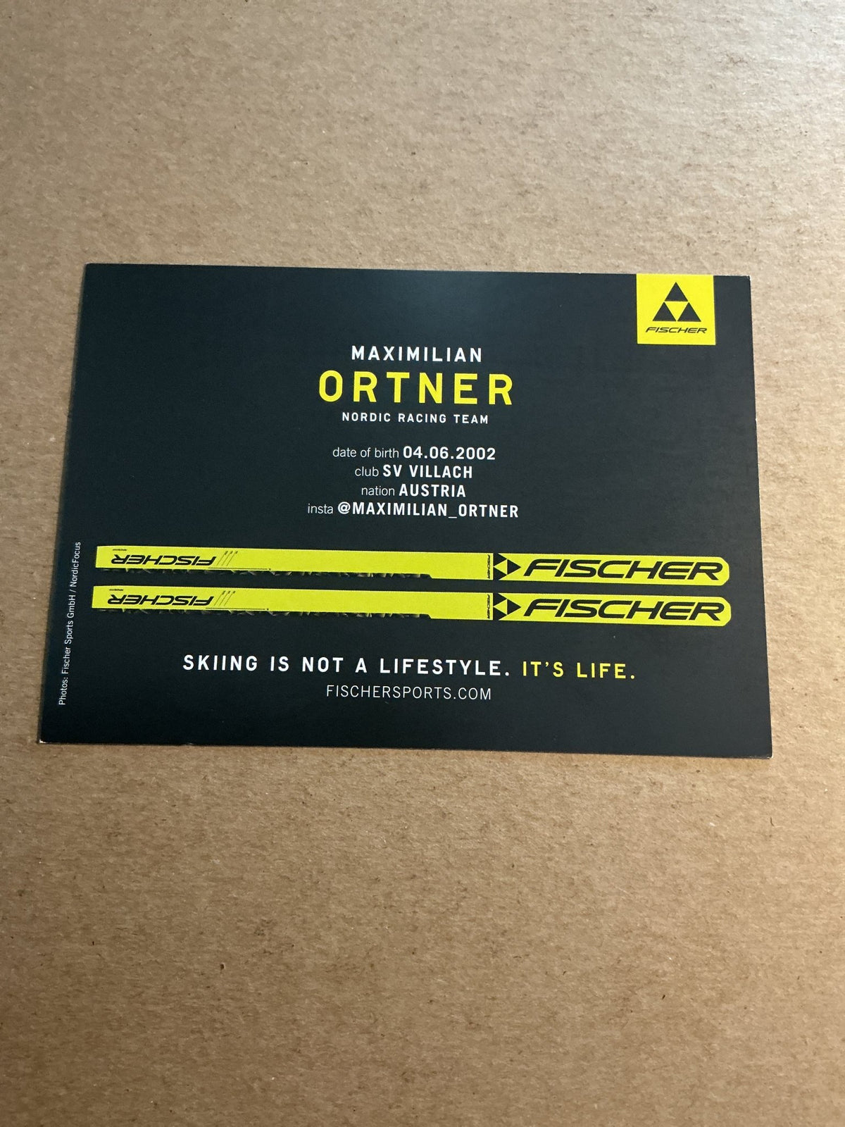 Maximilian Ortner, Austria 🇦🇹 Ski Jumping Winter Sports 2024/25 hand signed - Autographs-World