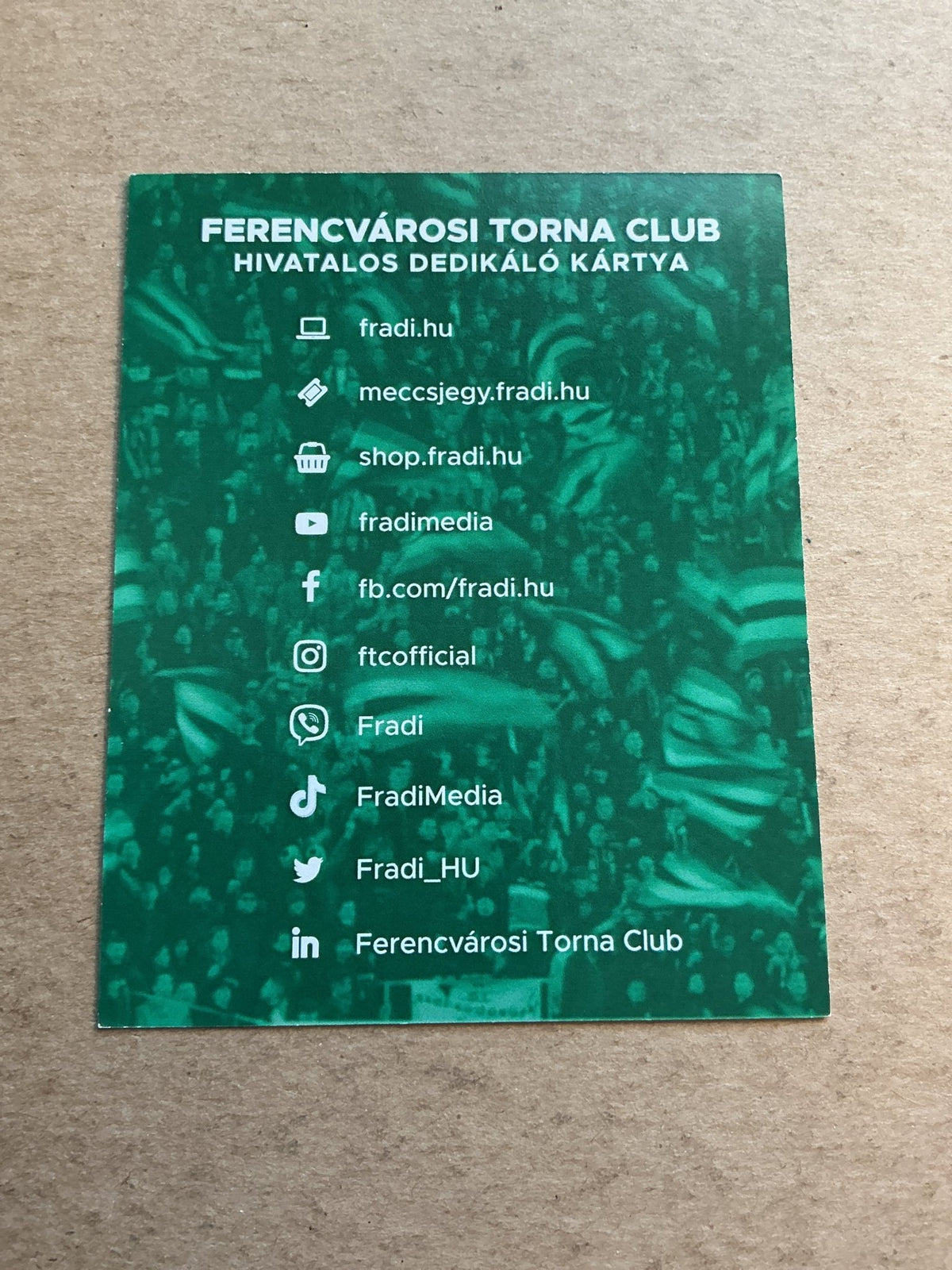 Mehdi Boudjemaa, Algeria 🇩🇿 Ferencváros 2022/23 hand signed - Autographs-World