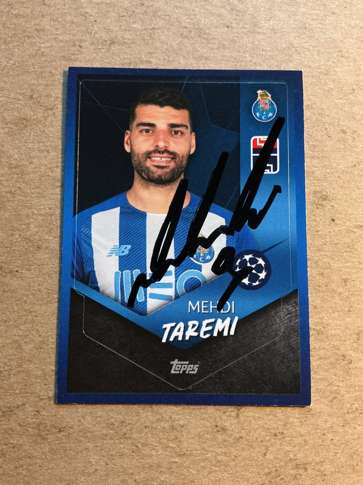 Mehdi Taremi, Iran 🇮🇷 FC Porto 2021/22 Topps hand signed - Autographs-World