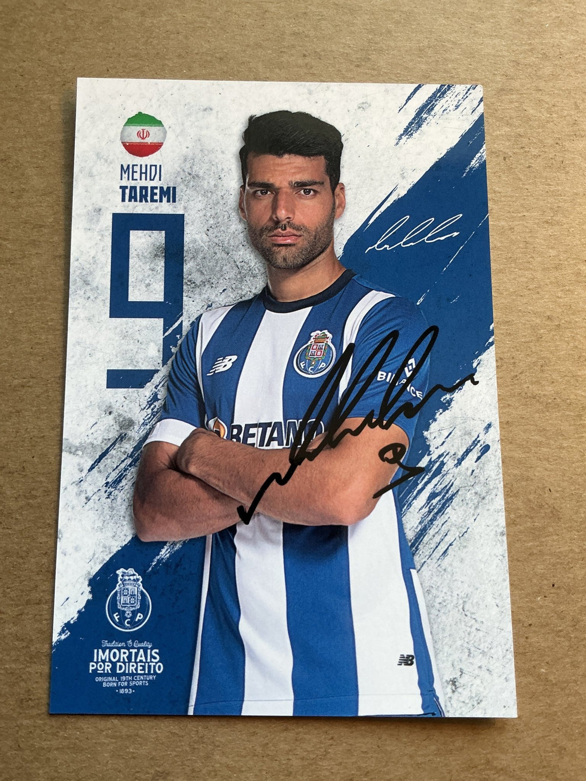 Mehdi Taremi, Iran 🇮🇷 FC Porto 2023/24 hand signed - Autographs-World