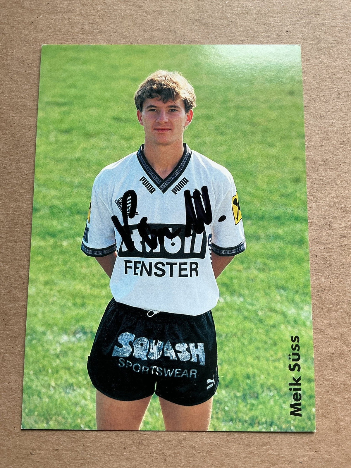 Meik Süss, Austria 🇦🇹 SK Sturm Graz 1992/93 hand signed - Autographs-World
