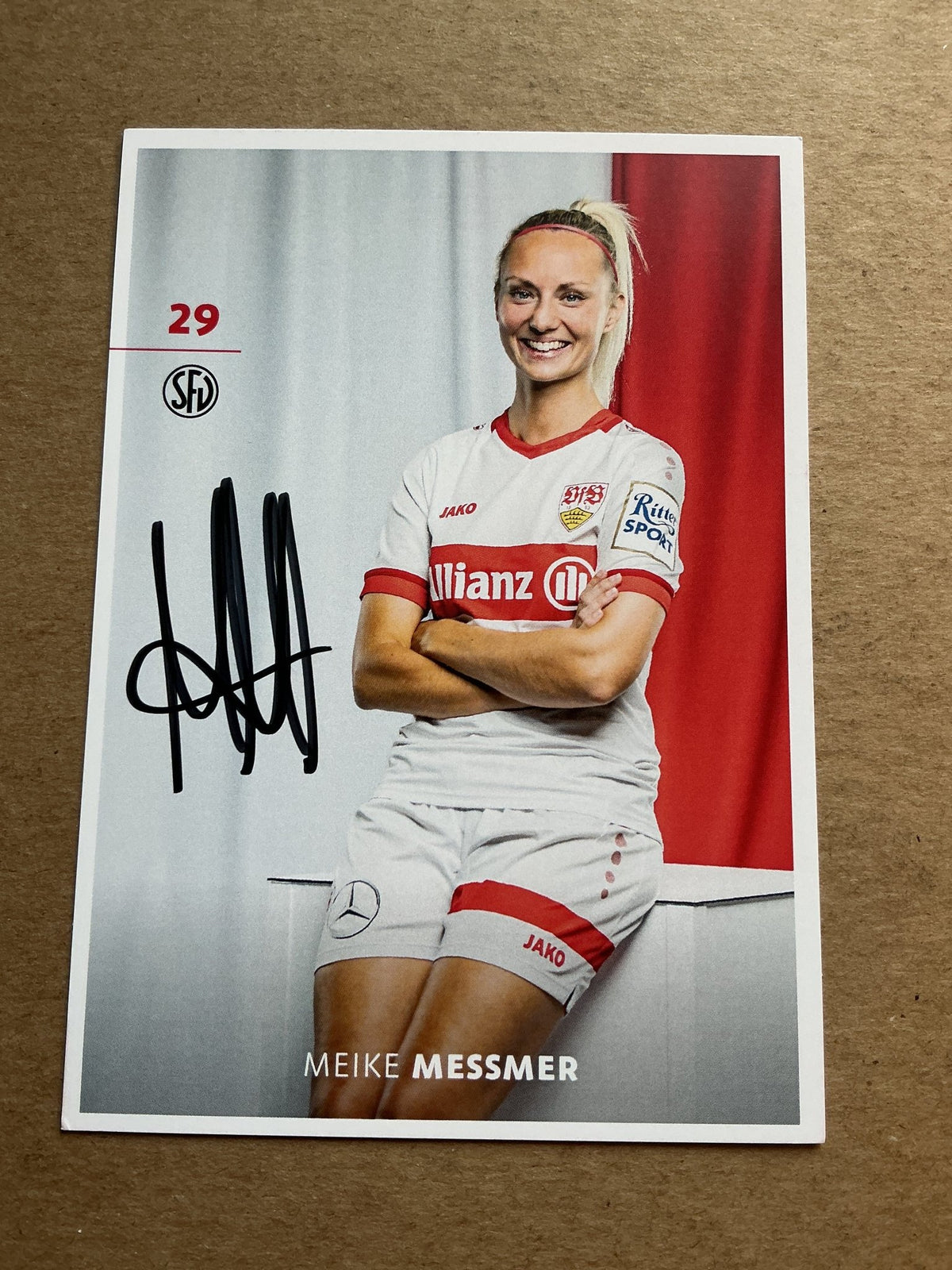 Meike Messmer, Germany 🇩🇪 VfB Stuttgart 2024/25 hand signed - Autographs-World
