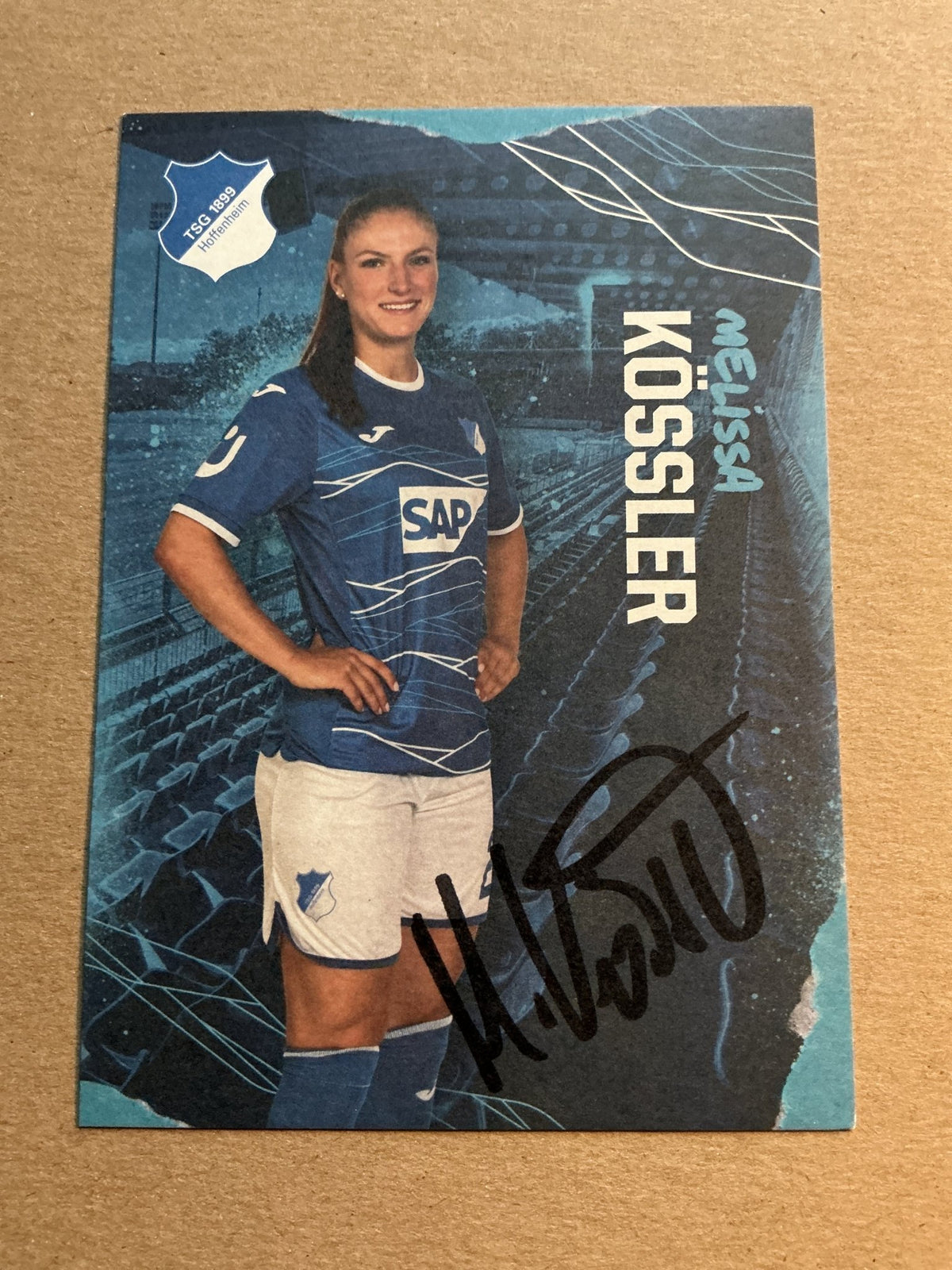 Melissa Kössler, Germany 🇩🇪 TSG 1899 Hoffenheim 2022/23 hand signed - Autographs-World