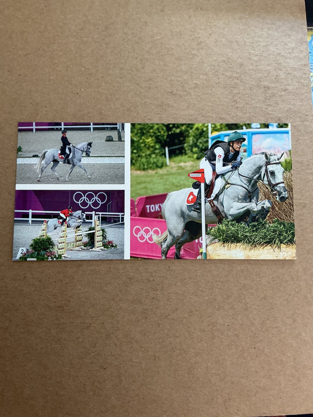 Melody Johner, Switzerland 🇨🇭 Equestrian Summer Olympics 2024 hand signed - Autographs-World