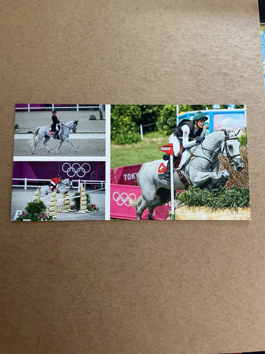 Melody Johner, Switzerland 🇨🇭 Equestrian Summer Olympics 2024 hand signed - Autographs-World