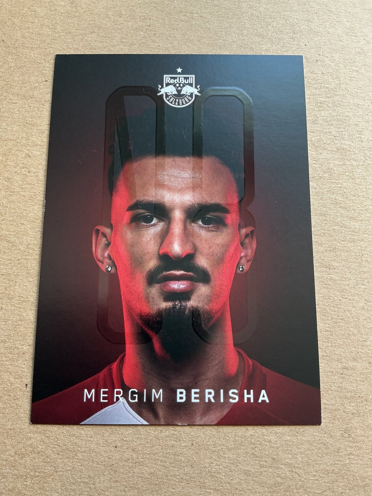 Mergim Berisha, Germany 🇩🇪 Red Bull Salzburg 2020/21 hand signed - Autographs-World